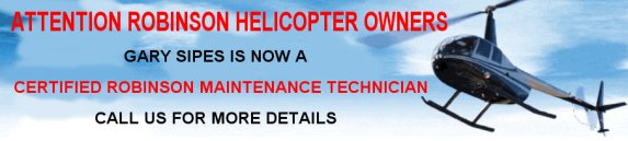 Sipes Aircraft is now a Robinson Service Center
